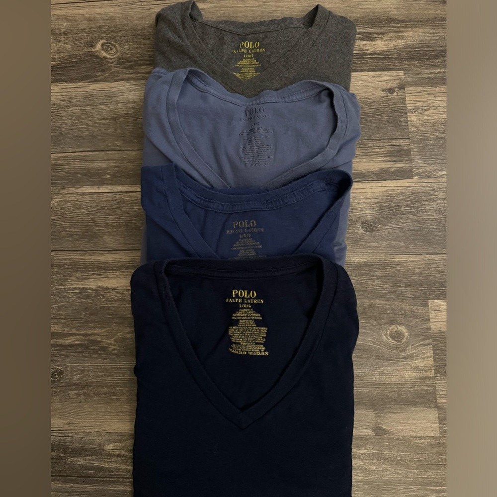 Men’s Ralph Lauren v neck tshirts